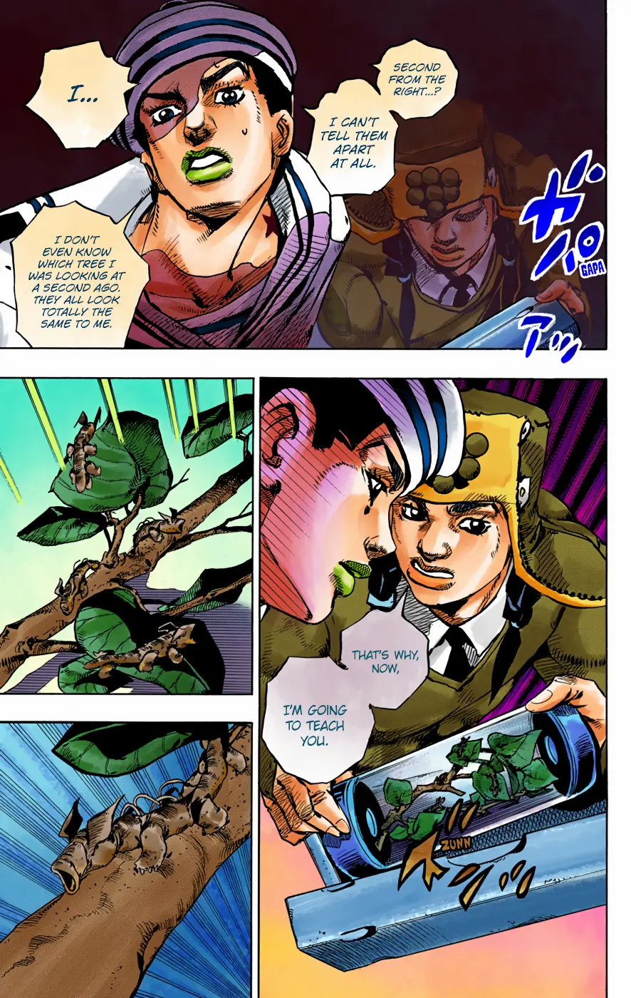 JoJo's Bizarre Adventure, Part 8: JoJolion Colored Manga β Chapter 72 β Page 22