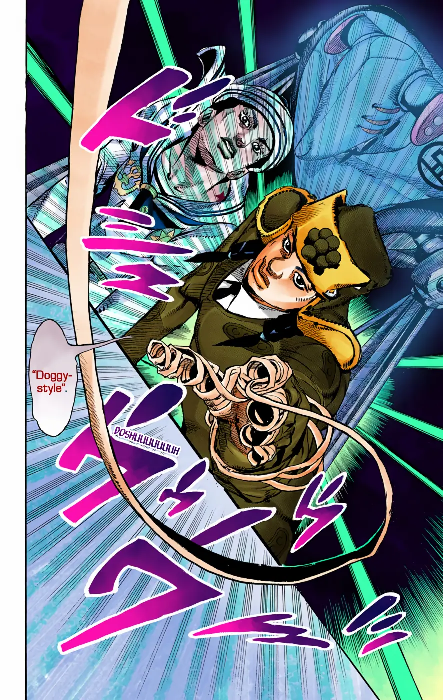 JoJo's Bizarre Adventure, Part 8: JoJolion Colored Manga β Chapter 72 β Page 23