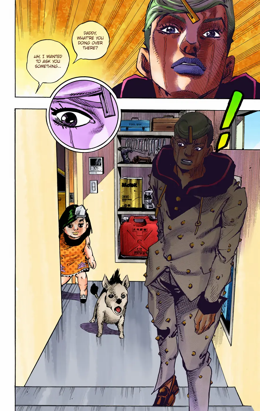 JoJo's Bizarre Adventure, Part 8: JoJolion Colored Manga β Chapter 72 β Page 27
