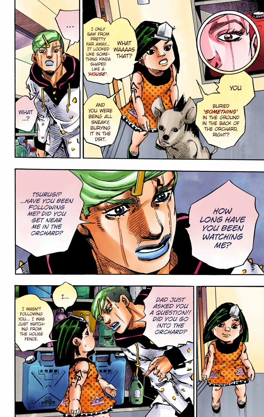 JoJo's Bizarre Adventure, Part 8: JoJolion Colored Manga β Chapter 72 β Page 29