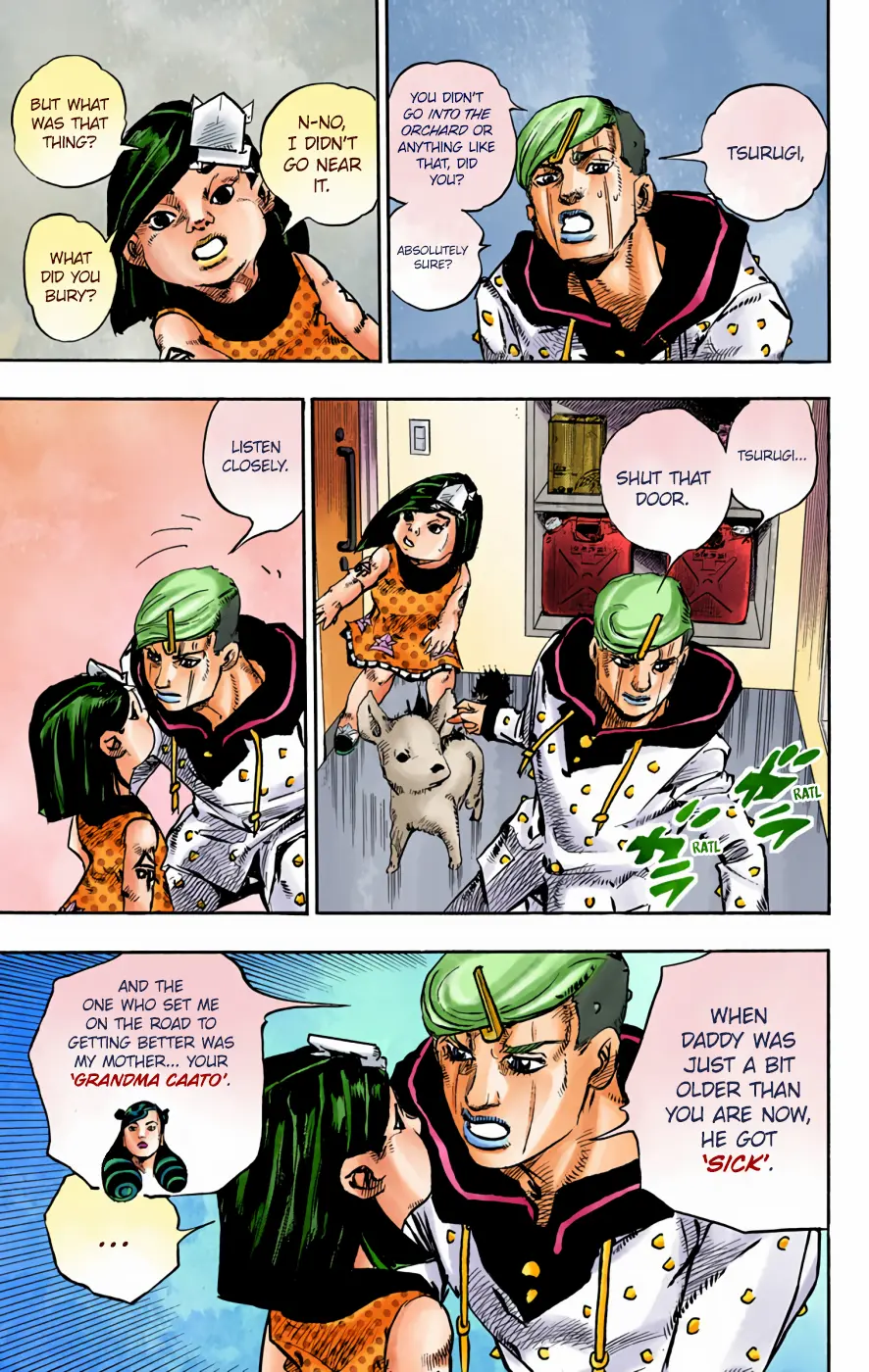 JoJo's Bizarre Adventure, Part 8: JoJolion Colored Manga β Chapter 72 β Page 30