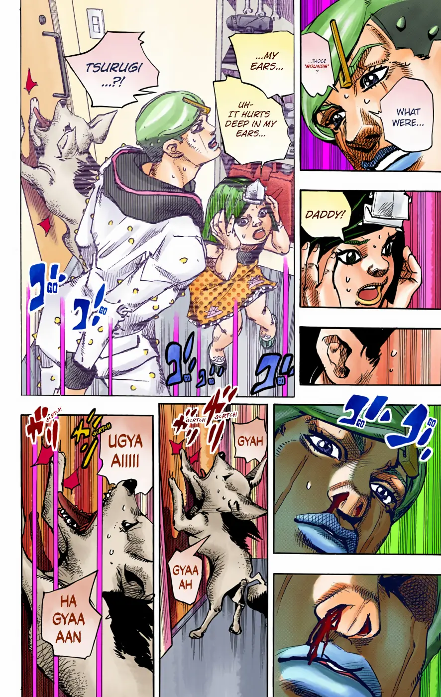 JoJo's Bizarre Adventure, Part 8: JoJolion Colored Manga β Chapter 72 β Page 33