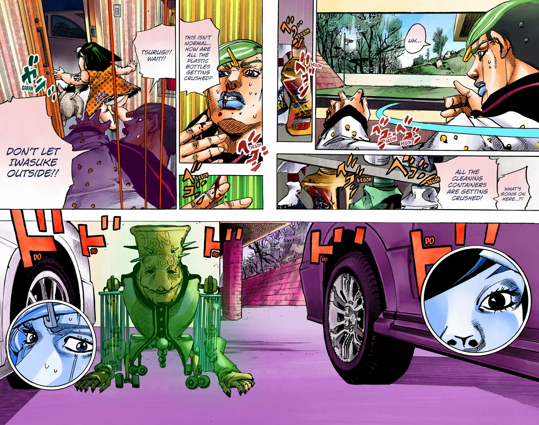 JoJo's Bizarre Adventure, Part 8: JoJolion Colored Manga β Chapter 72 β Page 35