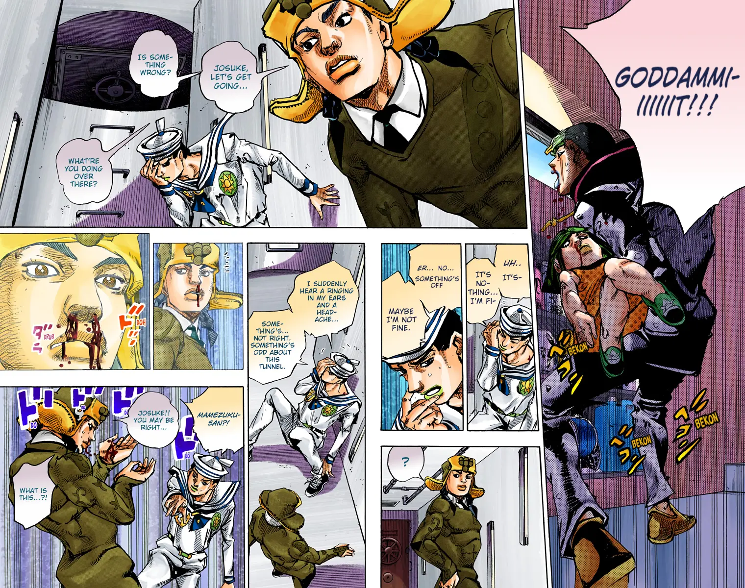 JoJo's Bizarre Adventure, Part 8: JoJolion Colored Manga β Chapter 73 β Page 14