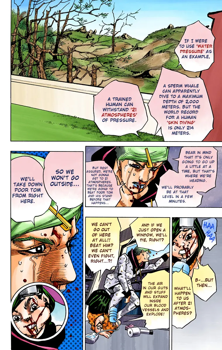 JoJo's Bizarre Adventure, Part 8: JoJolion Colored Manga β Chapter 74 β Page 6