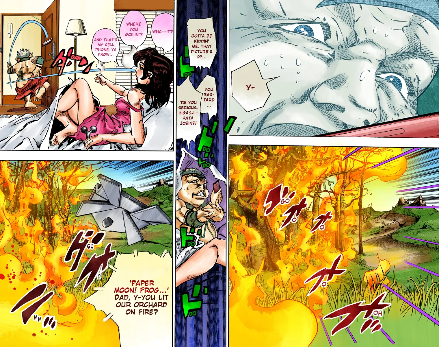 JoJo's Bizarre Adventure, Part 8: JoJolion Colored Manga β Chapter 74 β Page 10
