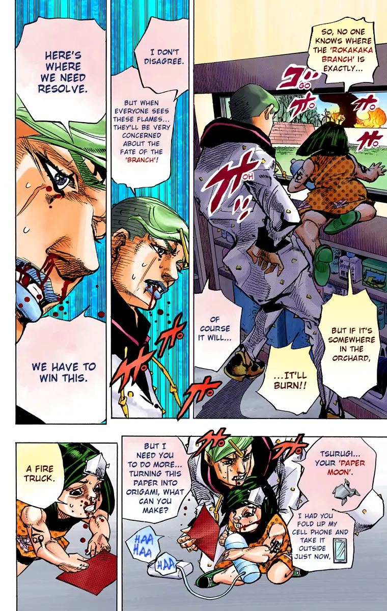 JoJo's Bizarre Adventure, Part 8: JoJolion Colored Manga β Chapter 74 β Page 11