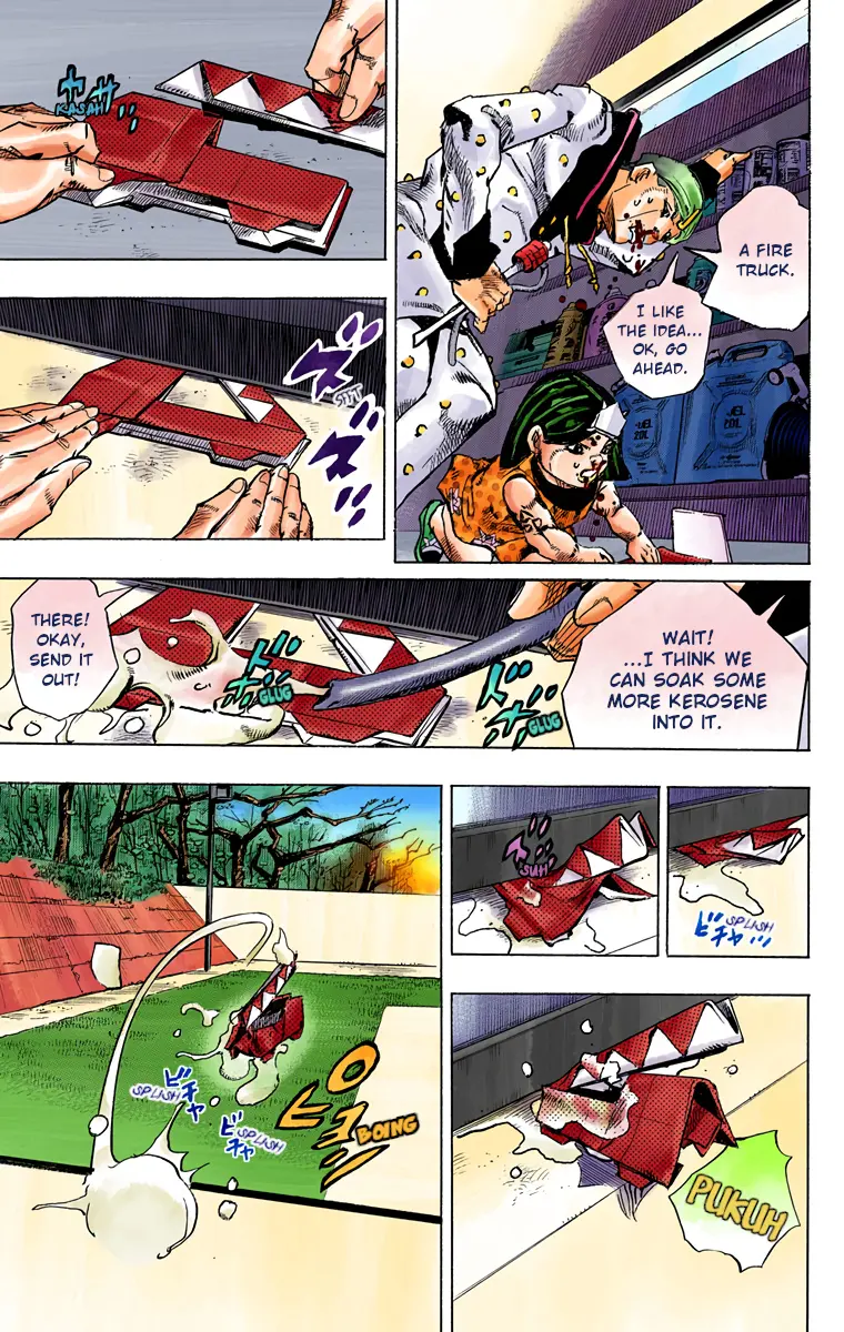 JoJo's Bizarre Adventure, Part 8: JoJolion Colored Manga β Chapter 74 β Page 12