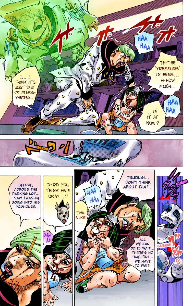 JoJo's Bizarre Adventure, Part 8: JoJolion Colored Manga β Chapter 74 β Page 22