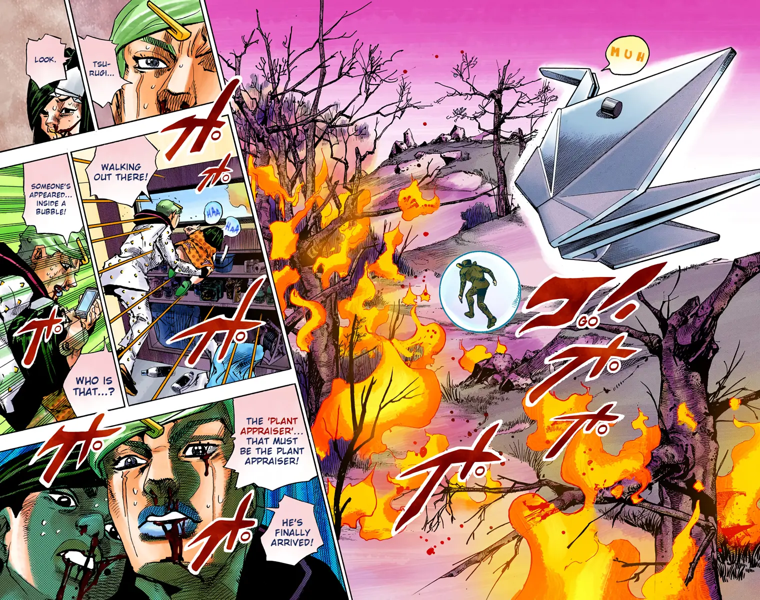 JoJo's Bizarre Adventure, Part 8: JoJolion Colored Manga β Chapter 74 β Page 32