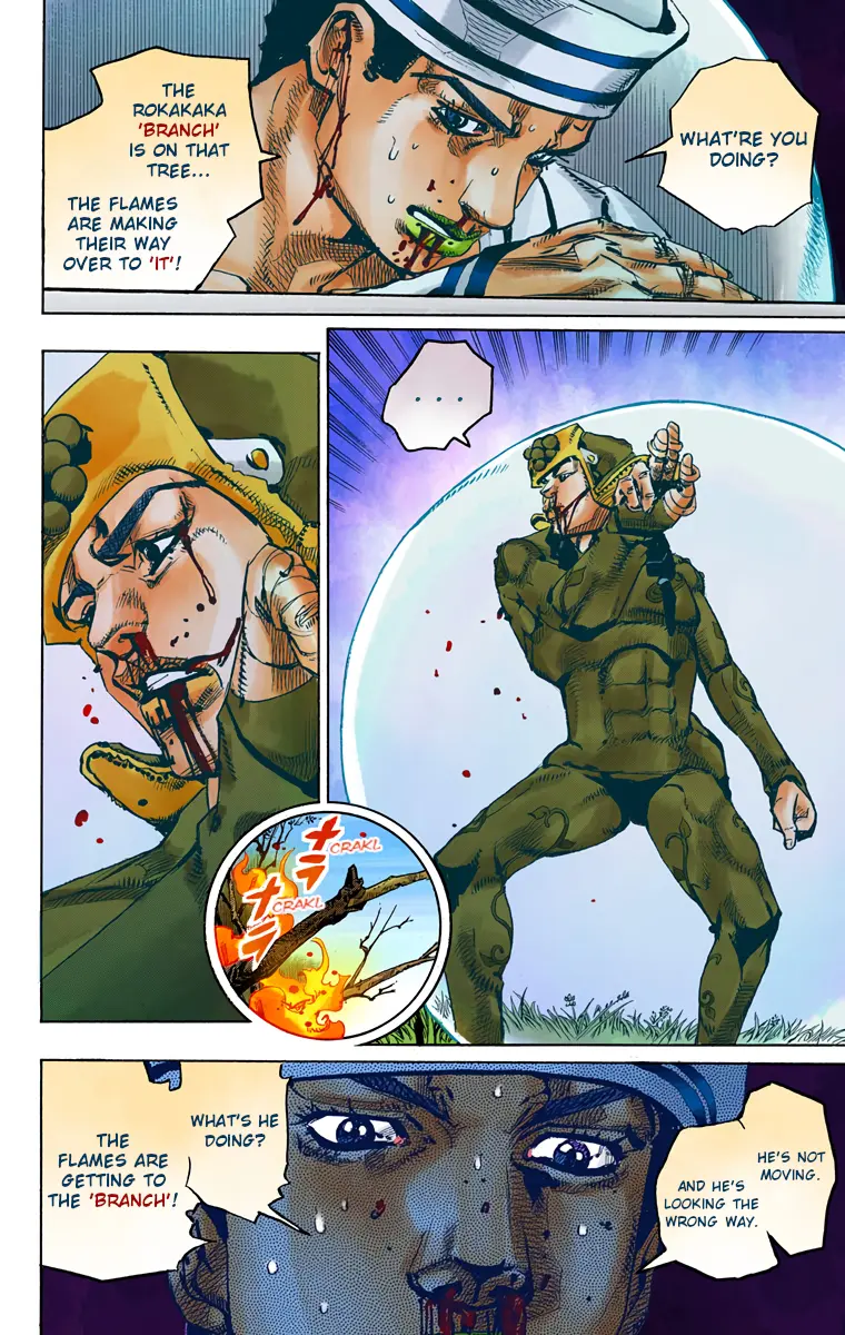JoJo's Bizarre Adventure, Part 8: JoJolion Colored Manga β Chapter 74 β Page 35