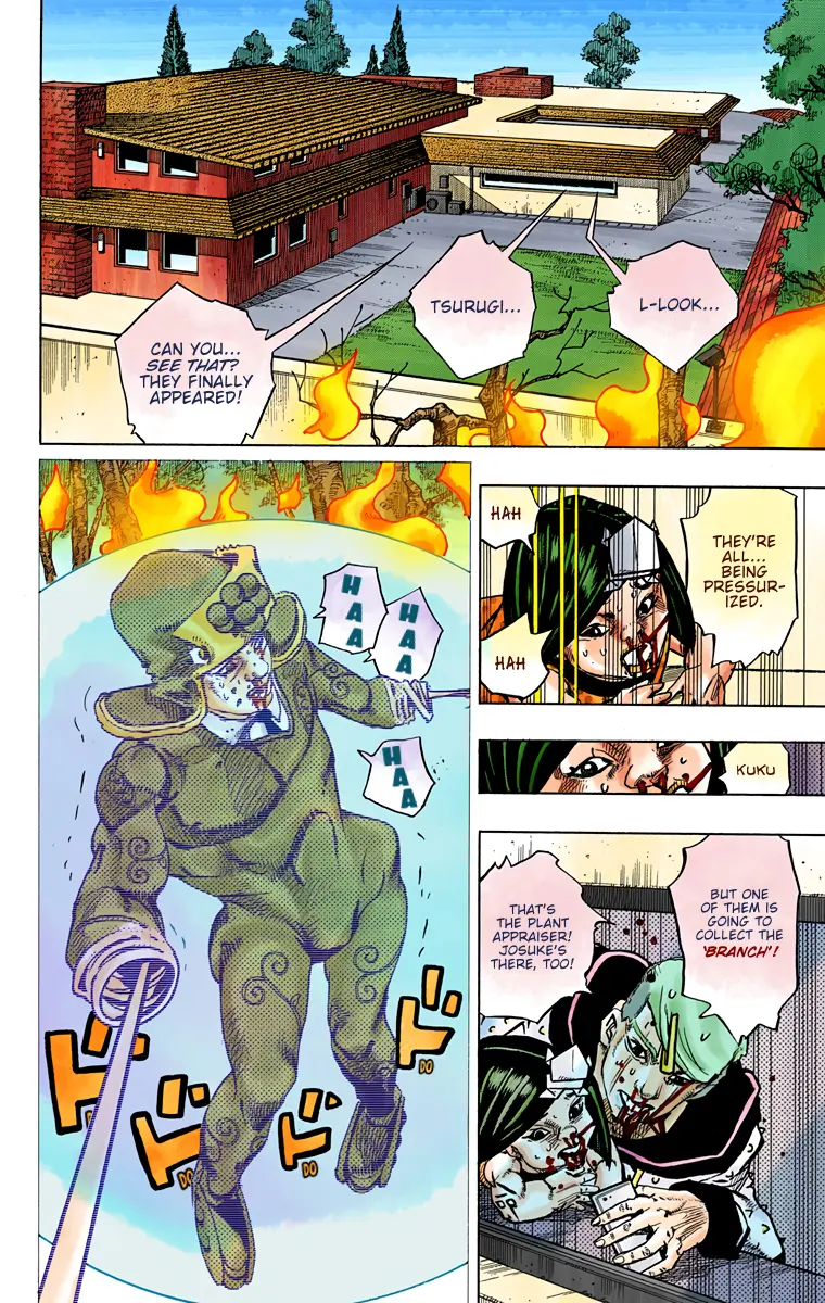 JoJo's Bizarre Adventure, Part 8: JoJolion Colored Manga β Chapter 75 β Page 7