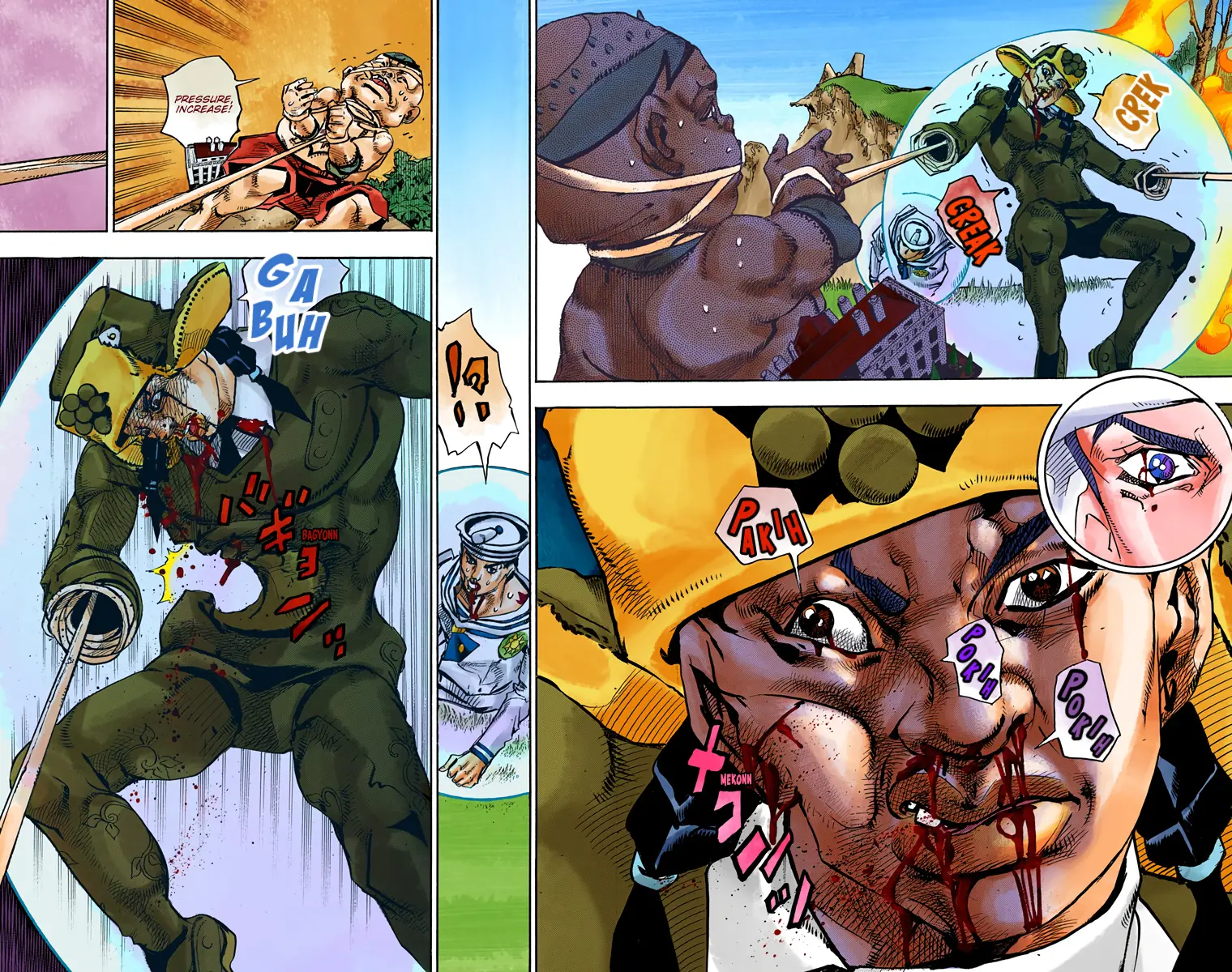 JoJo's Bizarre Adventure, Part 8: JoJolion Colored Manga β Chapter 75 β Page 11