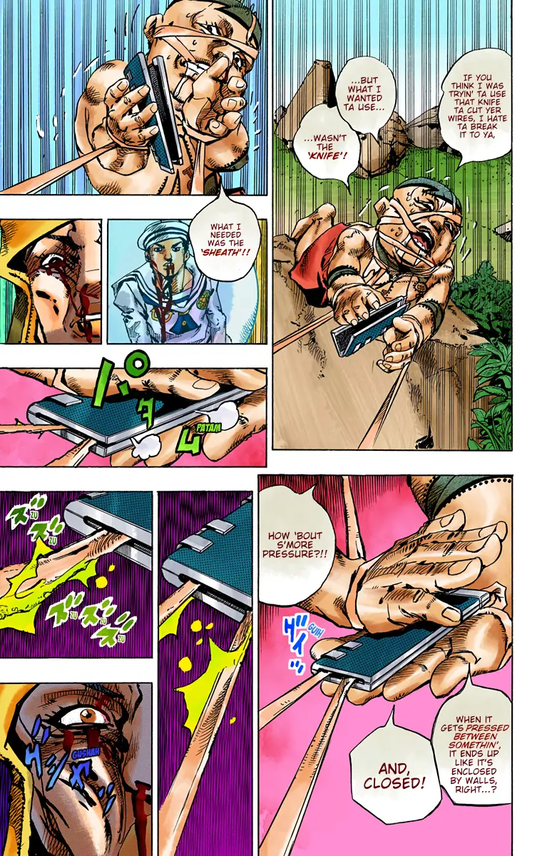 JoJo's Bizarre Adventure, Part 8: JoJolion Colored Manga β Chapter 75 β Page 22