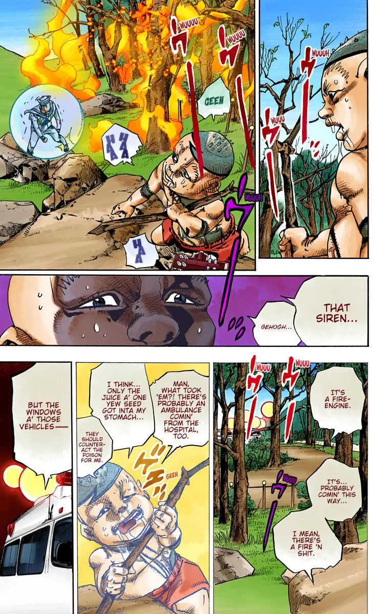 JoJo's Bizarre Adventure, Part 8: JoJolion Colored Manga β Chapter 75 β Page 28