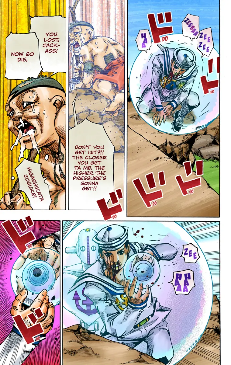 JoJo's Bizarre Adventure, Part 8: JoJolion Colored Manga β Chapter 75 β Page 30