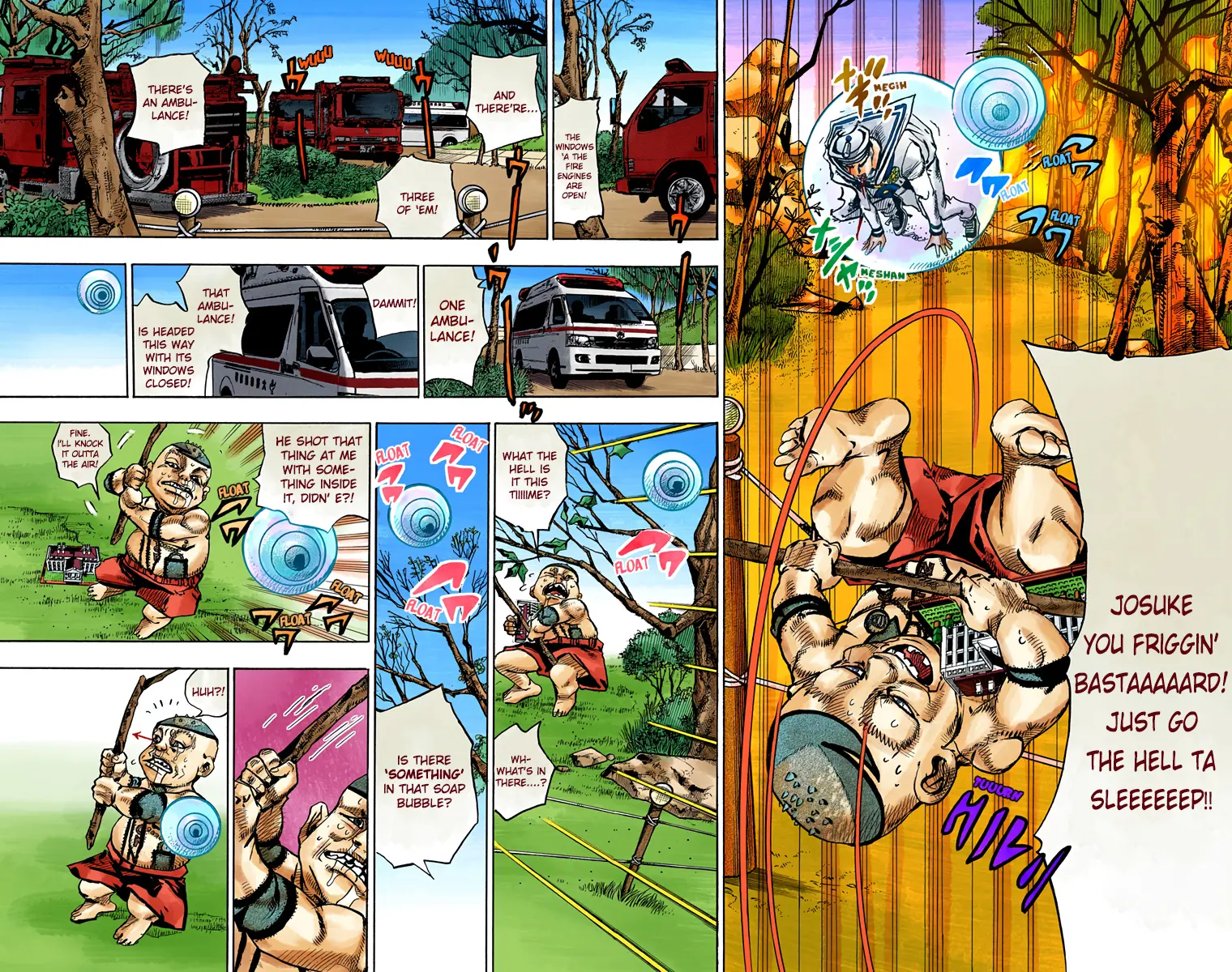 JoJo's Bizarre Adventure, Part 8: JoJolion Colored Manga β Chapter 76 β Page 3