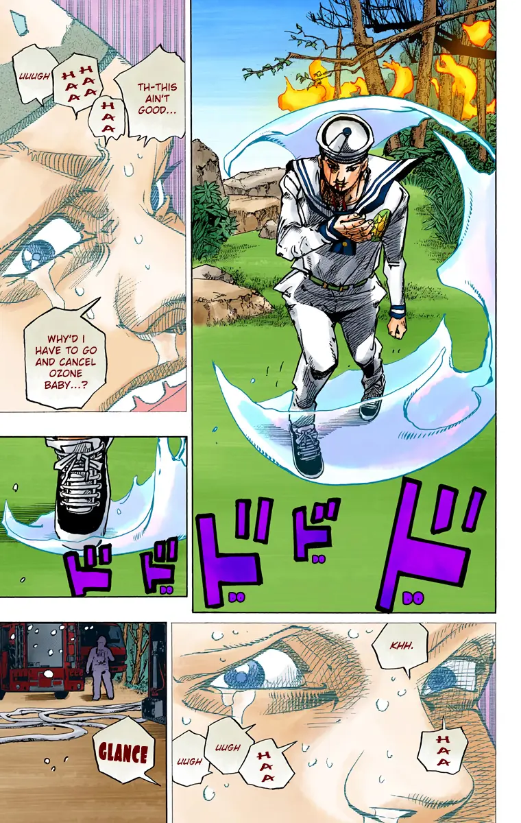 JoJo's Bizarre Adventure, Part 8: JoJolion Colored Manga β Chapter 76 β Page 9