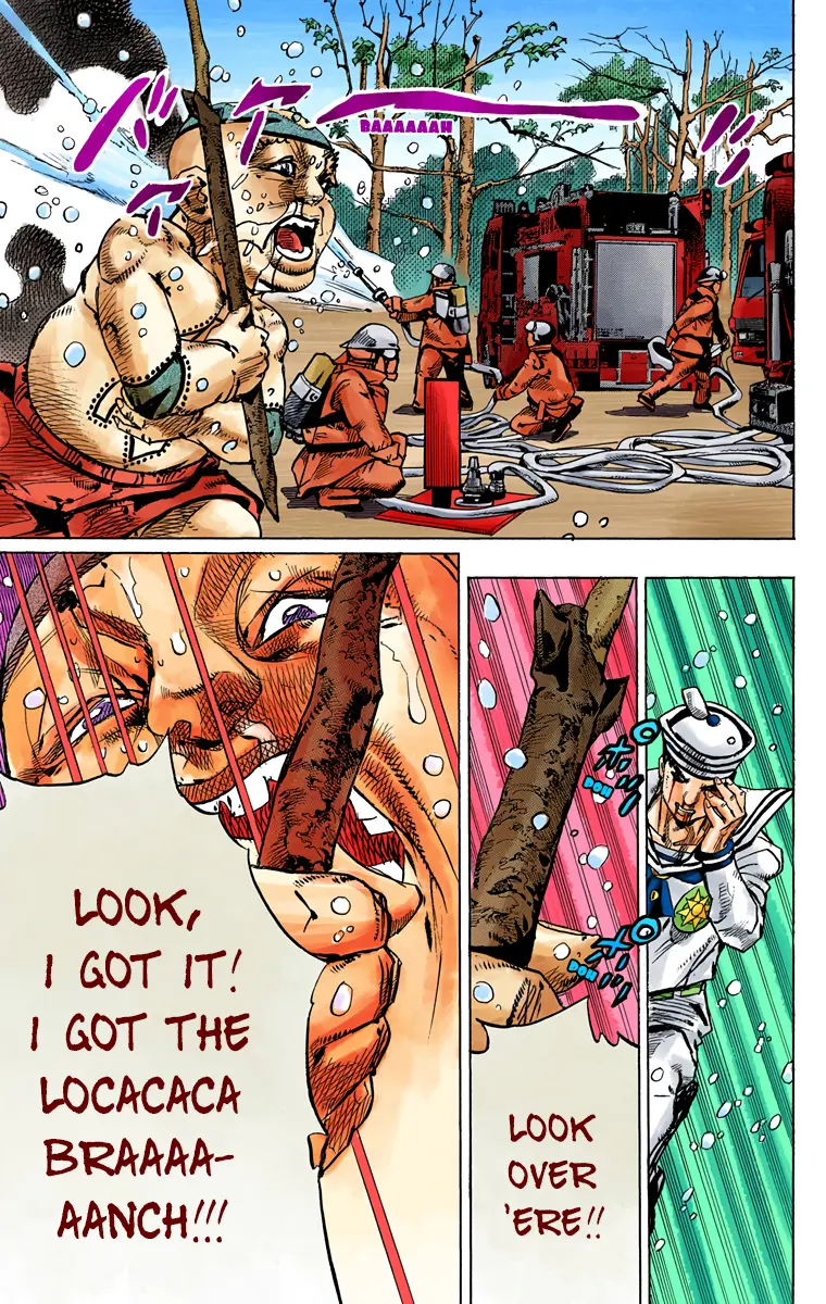 JoJo's Bizarre Adventure, Part 8: JoJolion Colored Manga β Chapter 76 β Page 13
