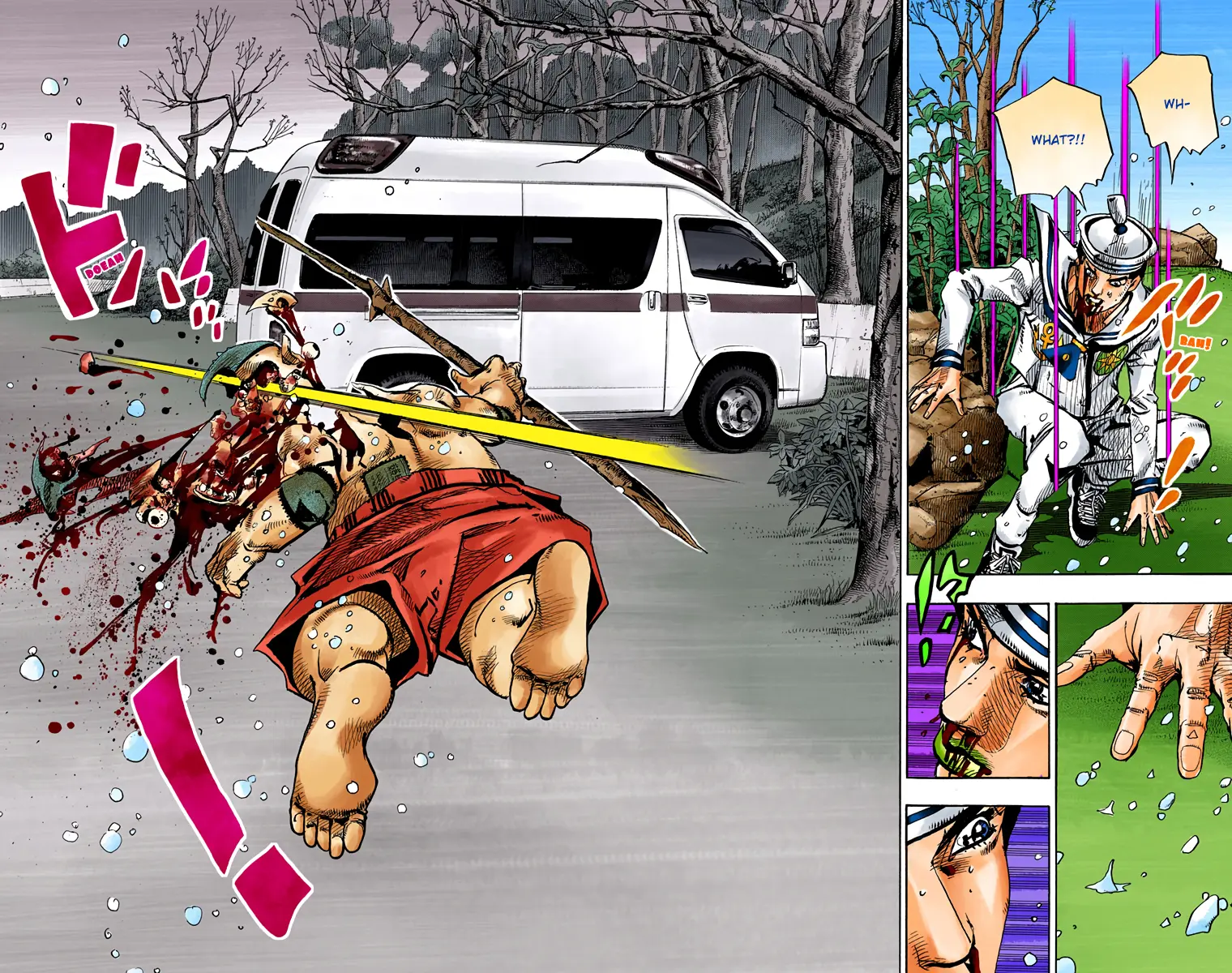 JoJo's Bizarre Adventure, Part 8: JoJolion Colored Manga β Chapter 76 β Page 15