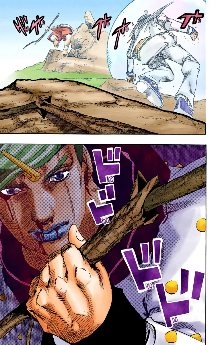 JoJo's Bizarre Adventure, Part 8: JoJolion Colored Manga β Chapter 76 β Page 32