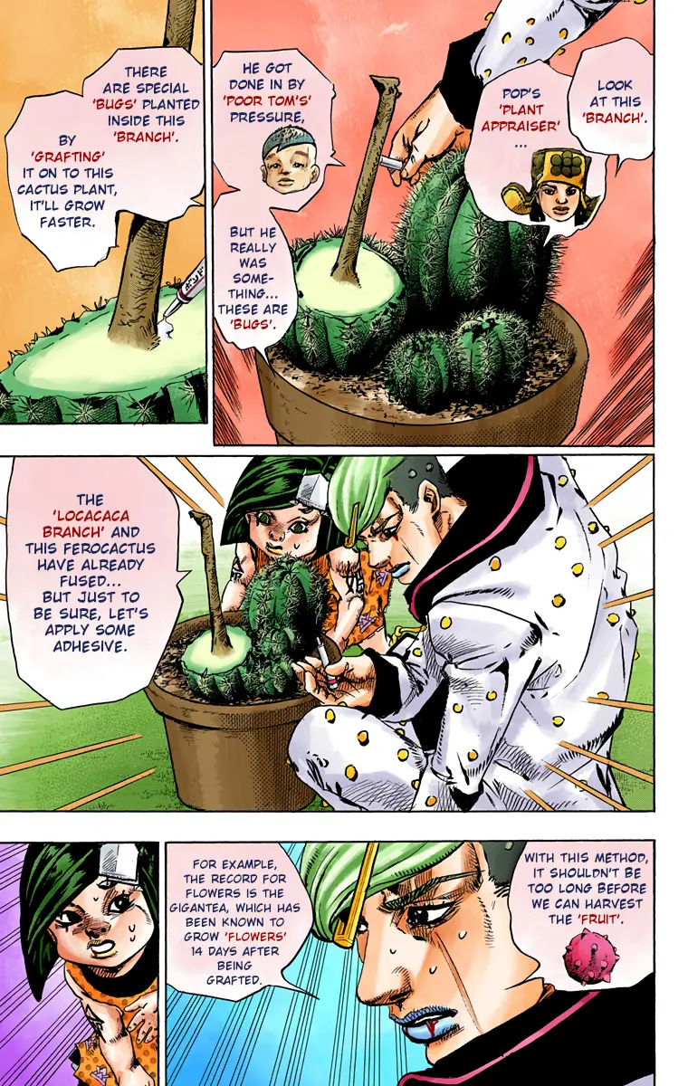 JoJo's Bizarre Adventure, Part 8: JoJolion Colored Manga β Chapter 76 β Page 34