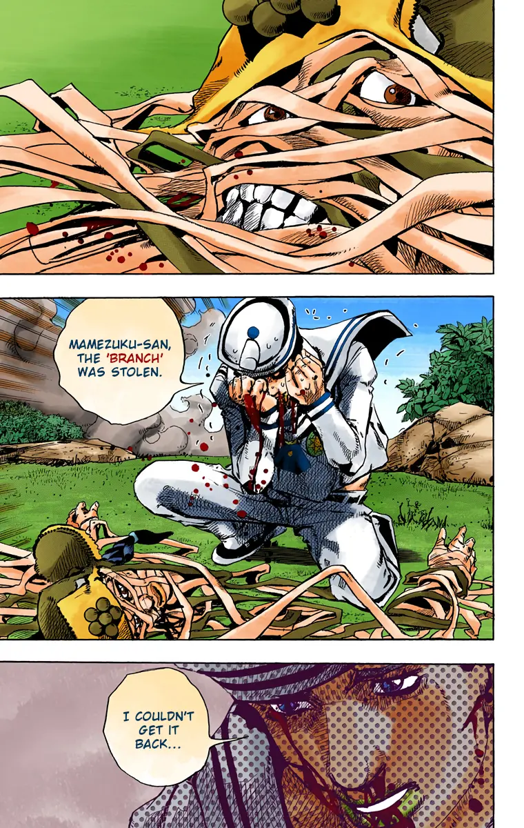 JoJo's Bizarre Adventure, Part 8: JoJolion Colored Manga β Chapter 76 β Page 38