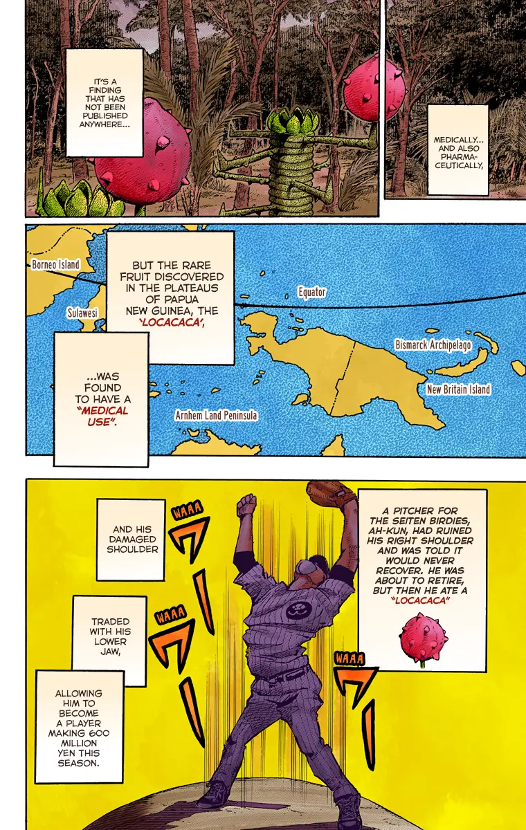 JoJo's Bizarre Adventure, Part 8: JoJolion Colored Manga β Chapter 77 β Page 2