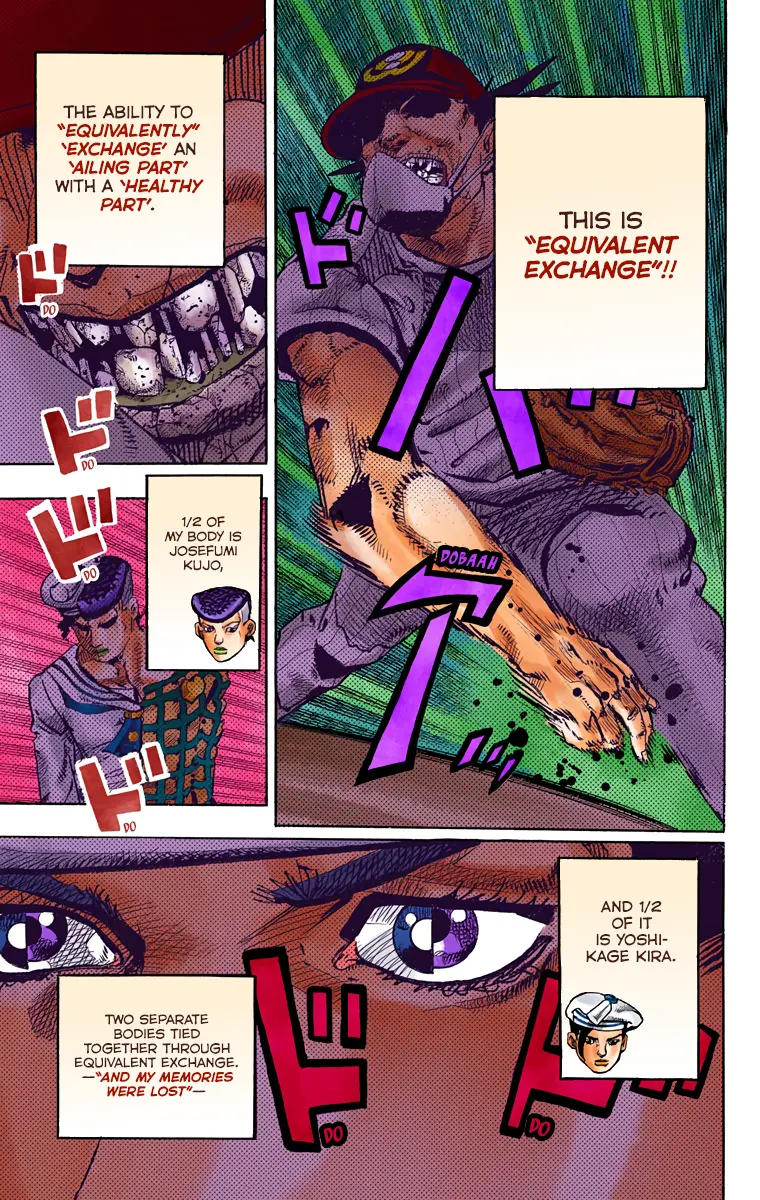 JoJo's Bizarre Adventure, Part 8: JoJolion Colored Manga β Chapter 77 β Page 3