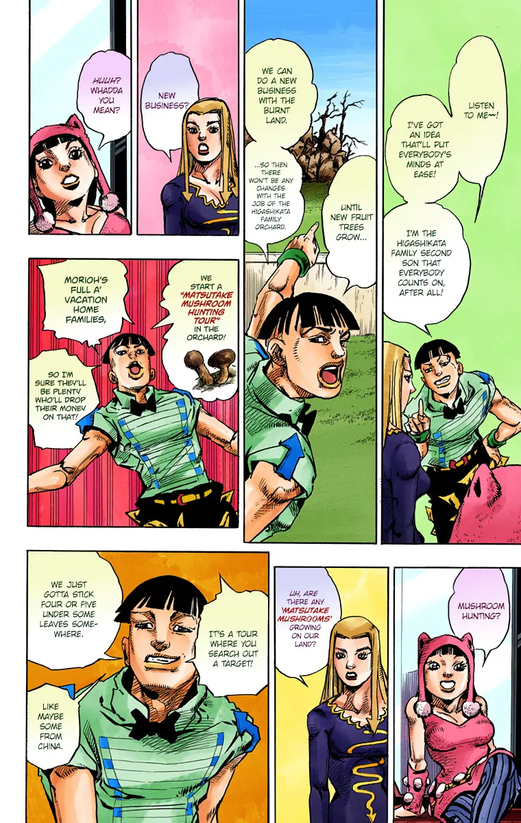 JoJo's Bizarre Adventure, Part 8: JoJolion Colored Manga β Chapter 77 β Page 10
