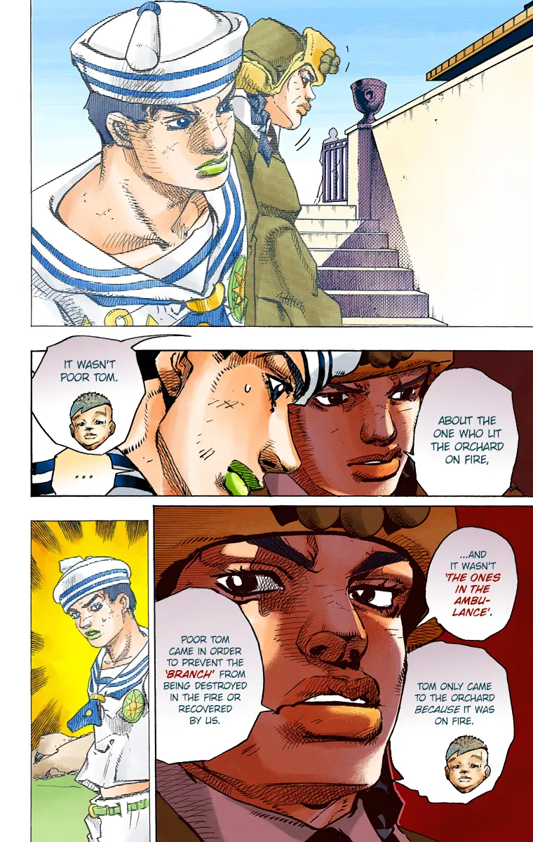 JoJo's Bizarre Adventure, Part 8: JoJolion Colored Manga β Chapter 77 β Page 12