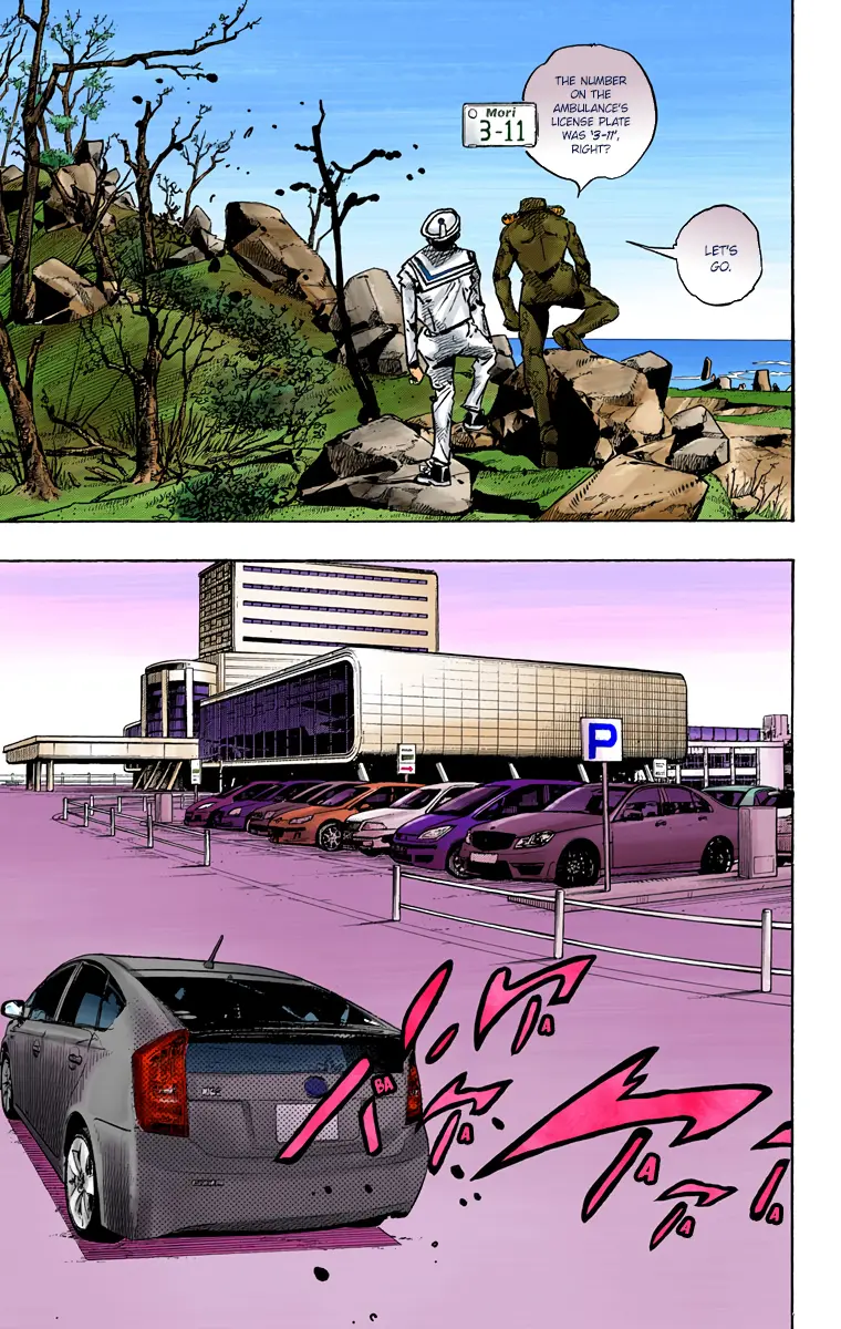 JoJo's Bizarre Adventure, Part 8: JoJolion Colored Manga β Chapter 77 β Page 15