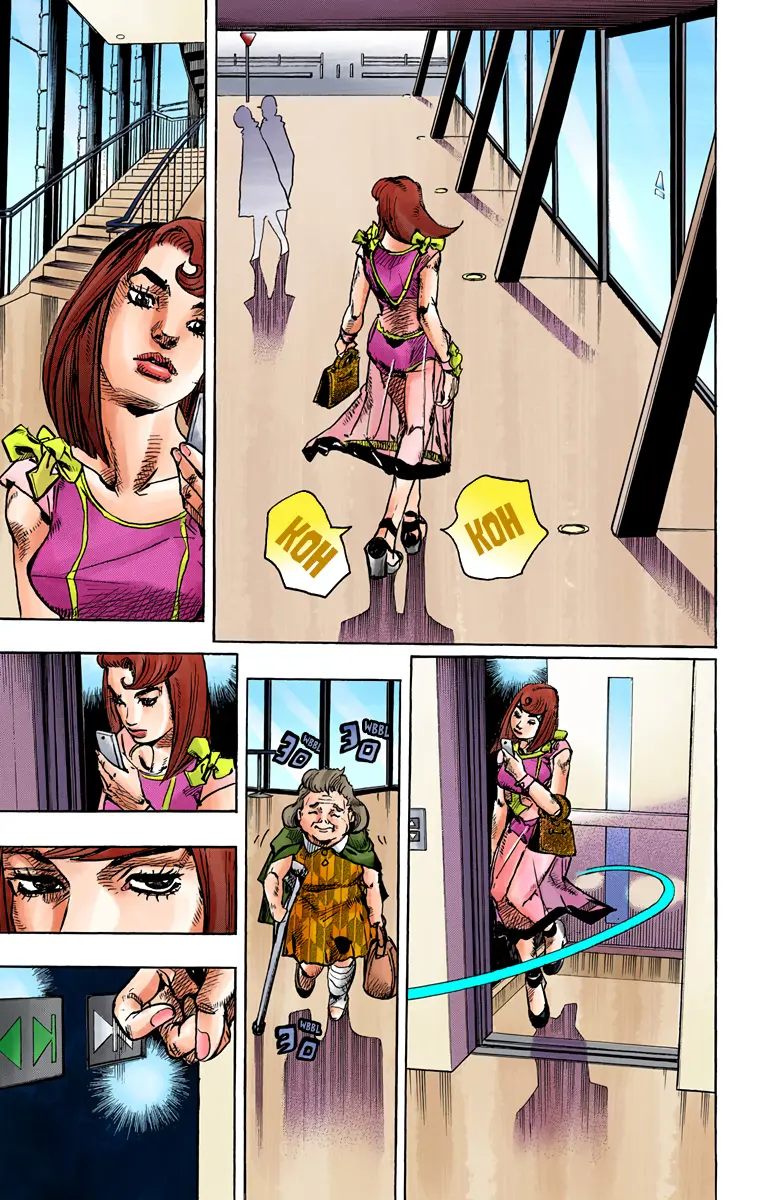 JoJo's Bizarre Adventure, Part 8: JoJolion Colored Manga β Chapter 77 β Page 17