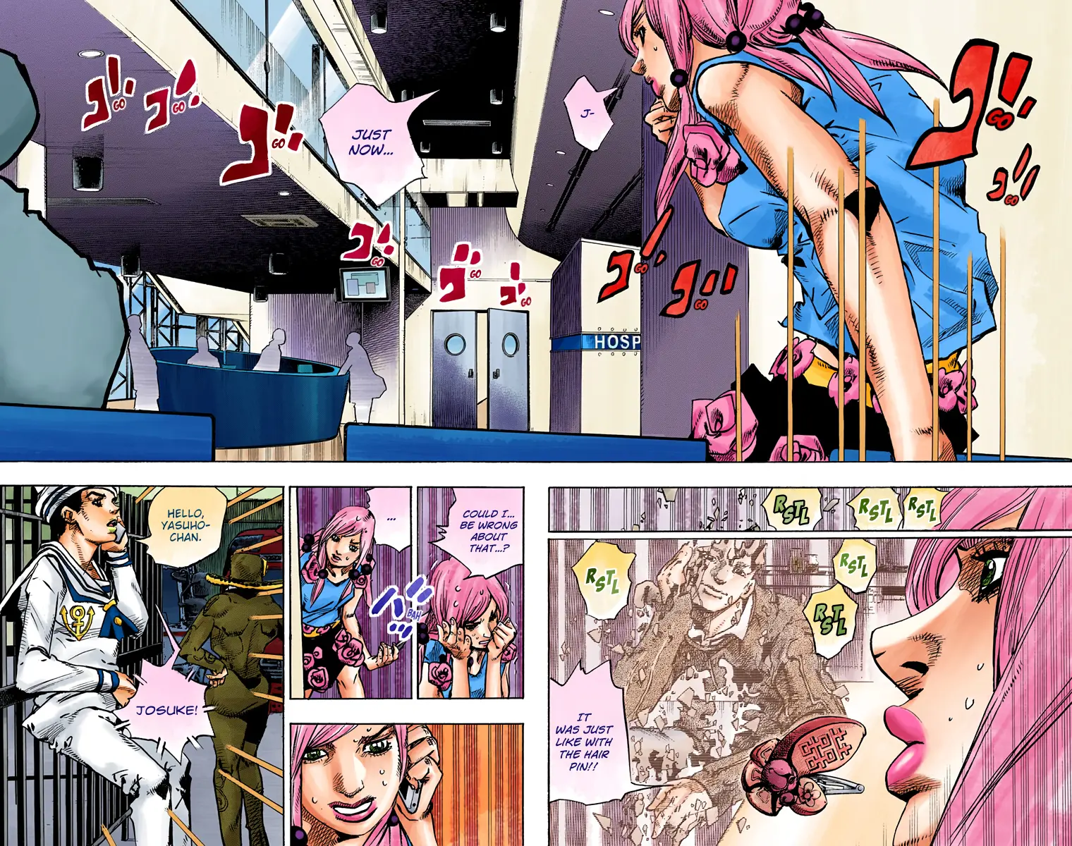 JoJo's Bizarre Adventure, Part 8: JoJolion Colored Manga β Chapter 78 β Page 4