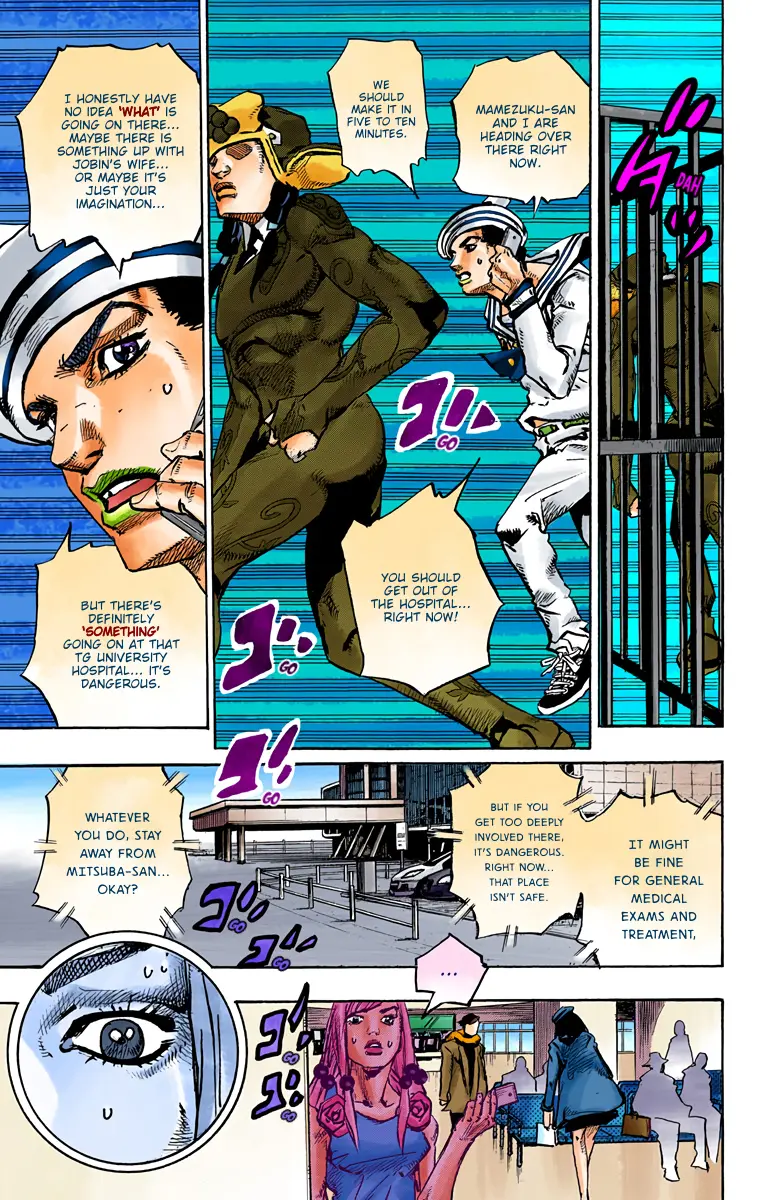 JoJo's Bizarre Adventure, Part 8: JoJolion Colored Manga β Chapter 78 β Page 10