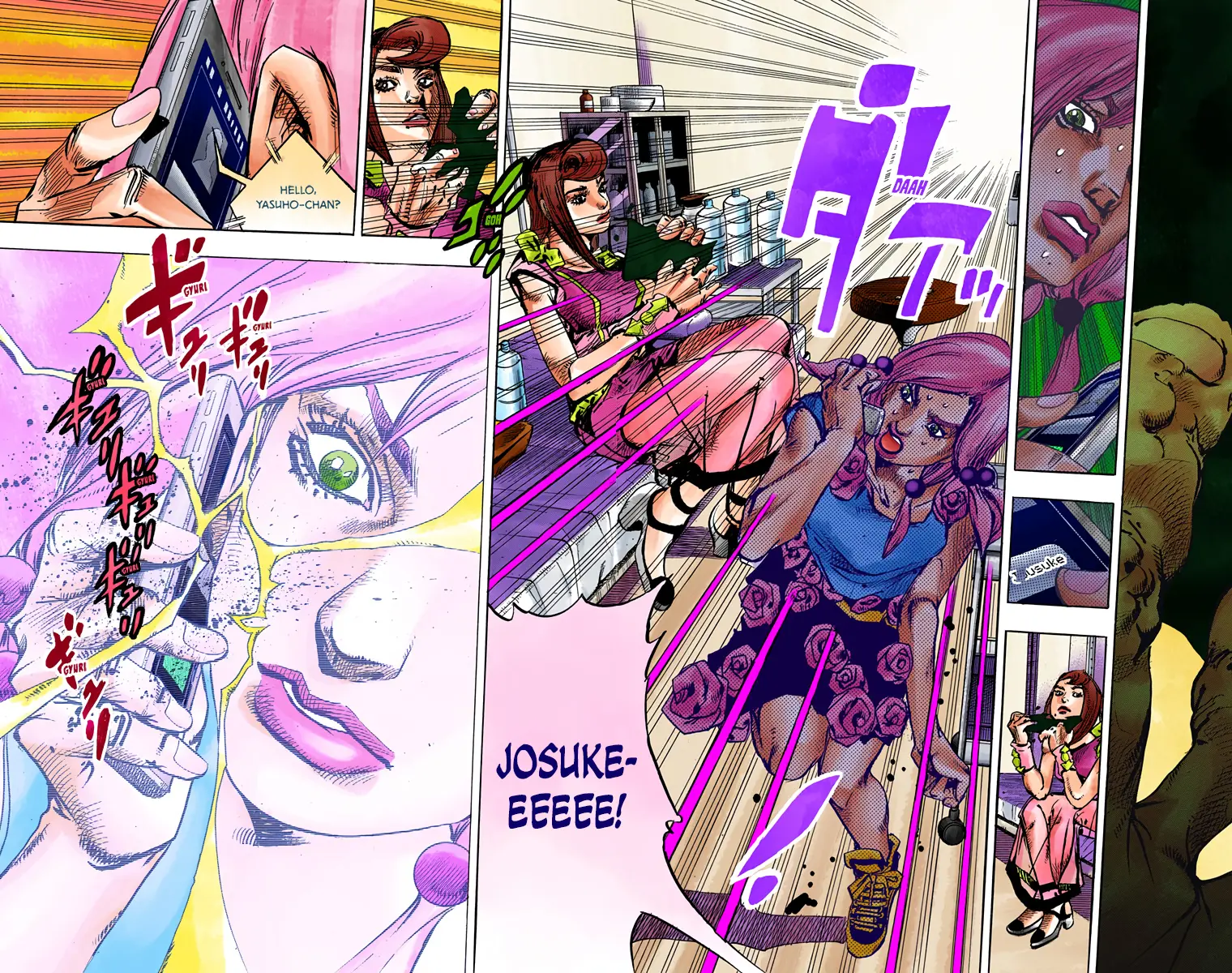 JoJo's Bizarre Adventure, Part 8: JoJolion Colored Manga β Chapter 78 β Page 34