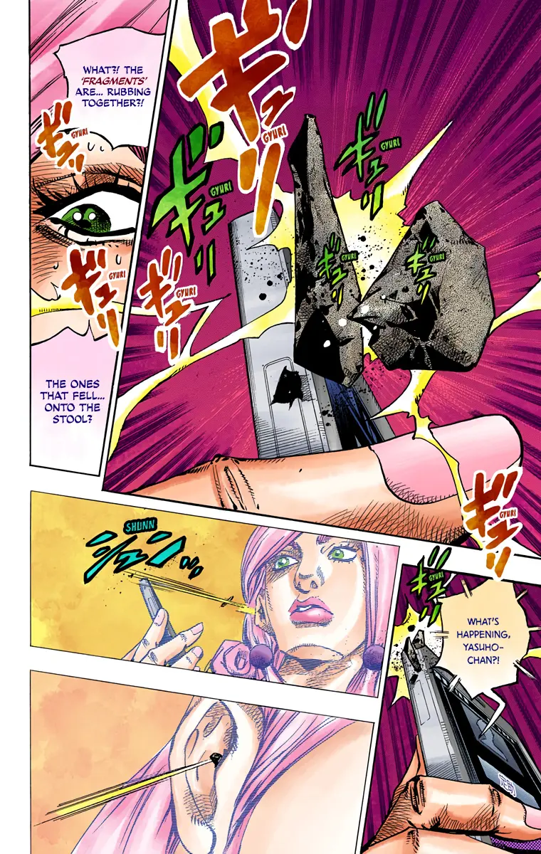 JoJo's Bizarre Adventure, Part 8: JoJolion Colored Manga β Chapter 78 β Page 36