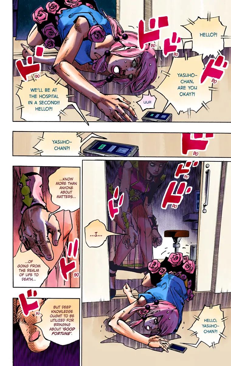 JoJo's Bizarre Adventure, Part 8: JoJolion Colored Manga β Chapter 78 β Page 38