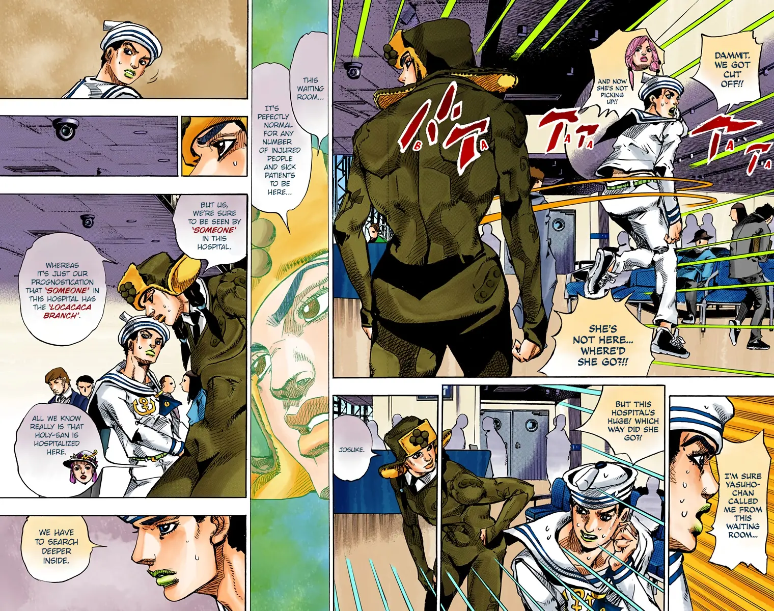 JoJo's Bizarre Adventure, Part 8: JoJolion Colored Manga β Chapter 79 β Page 7