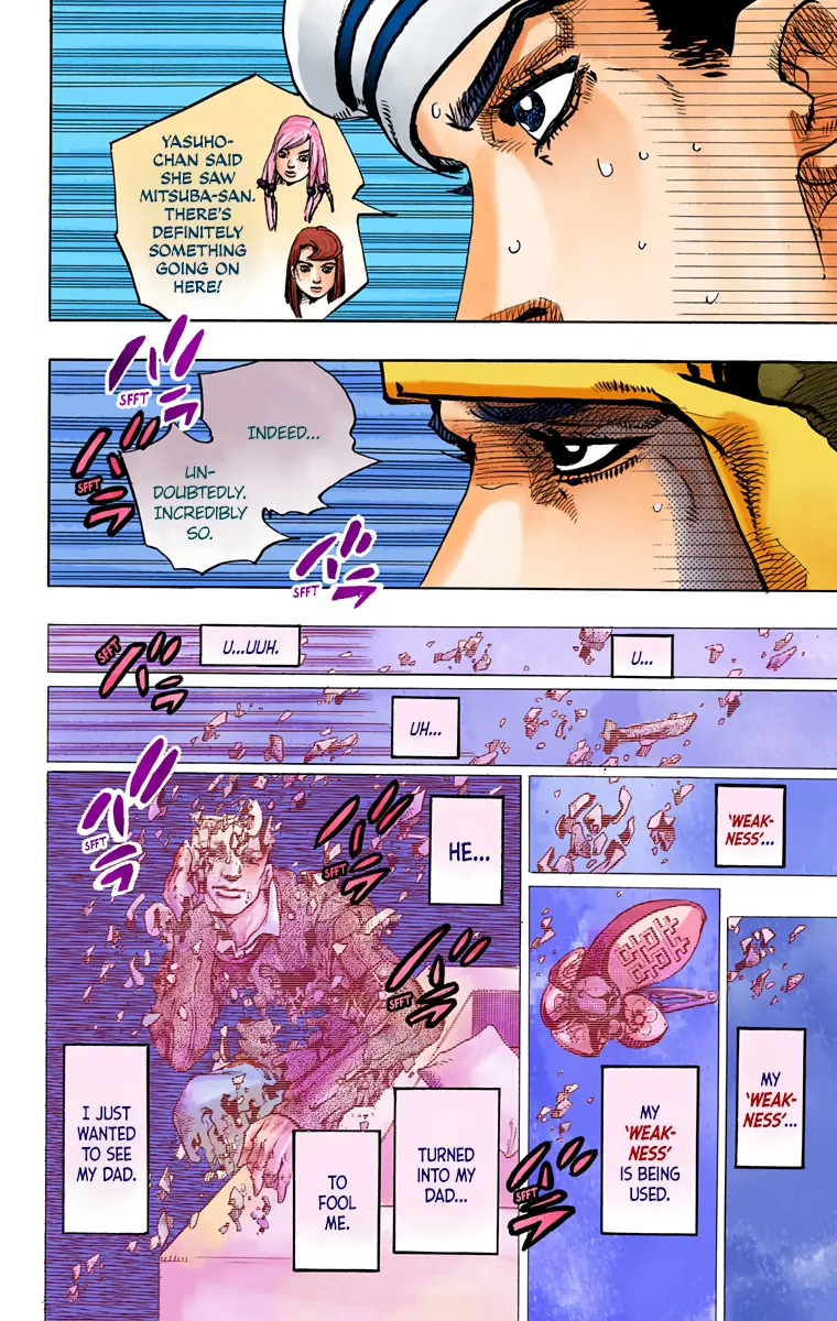 JoJo's Bizarre Adventure, Part 8: JoJolion Colored Manga β Chapter 79 β Page 8