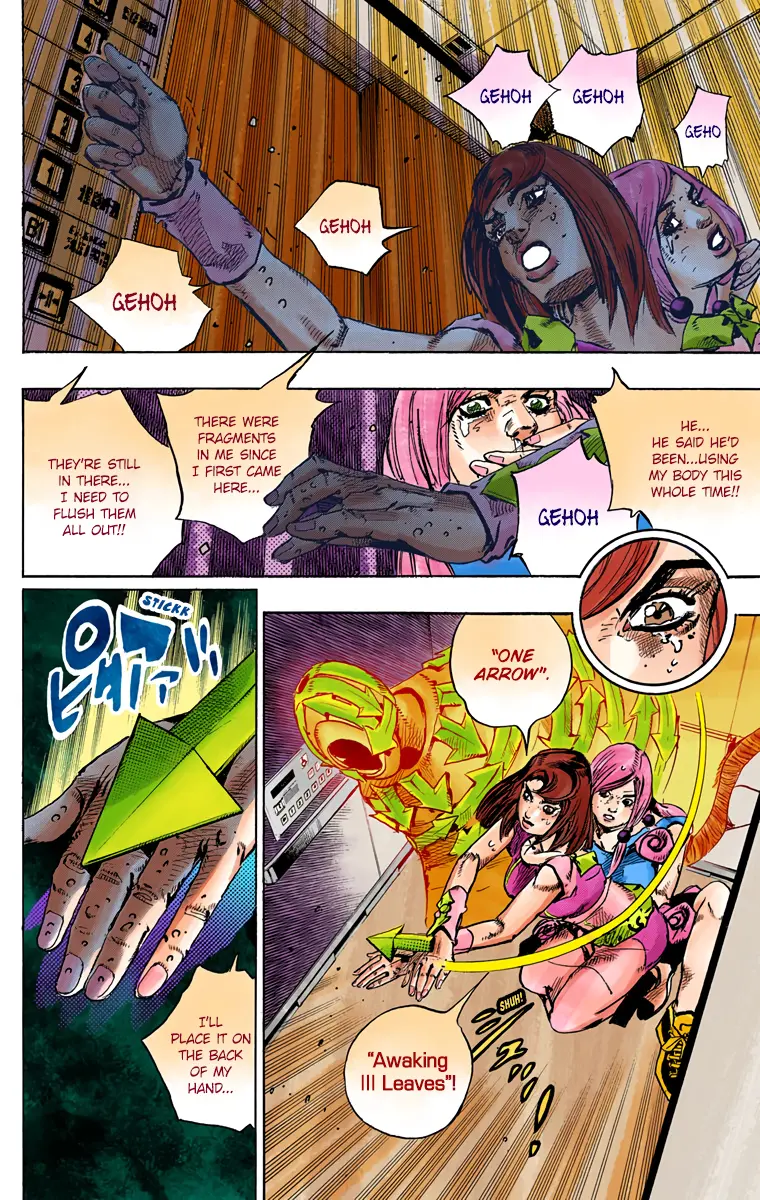 JoJo's Bizarre Adventure, Part 8: JoJolion Colored Manga β Chapter 80 β Page 28