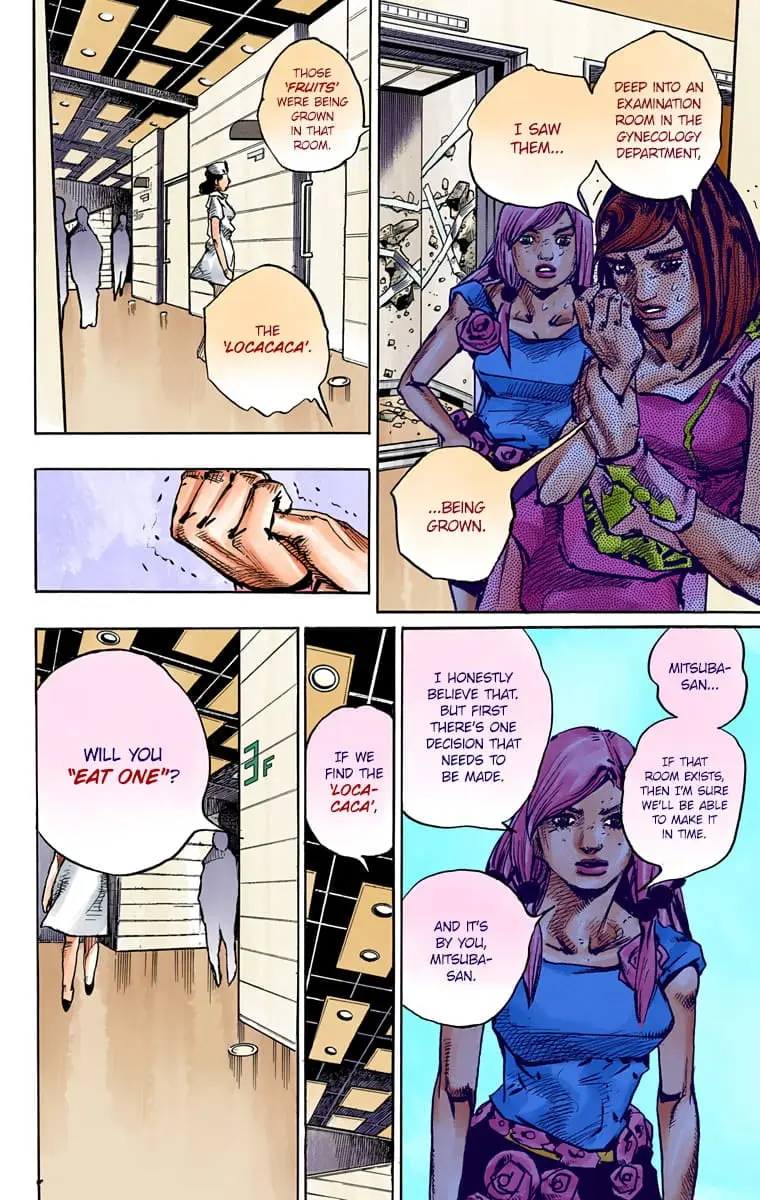 JoJo's Bizarre Adventure, Part 8: JoJolion Colored Manga β Chapter 81 β Page 20