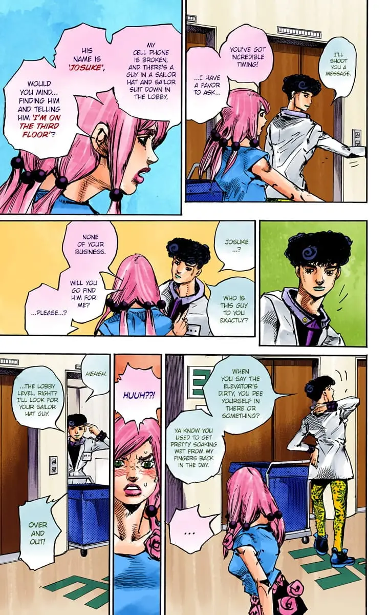 JoJo's Bizarre Adventure, Part 8: JoJolion Colored Manga β Chapter 81 β Page 25