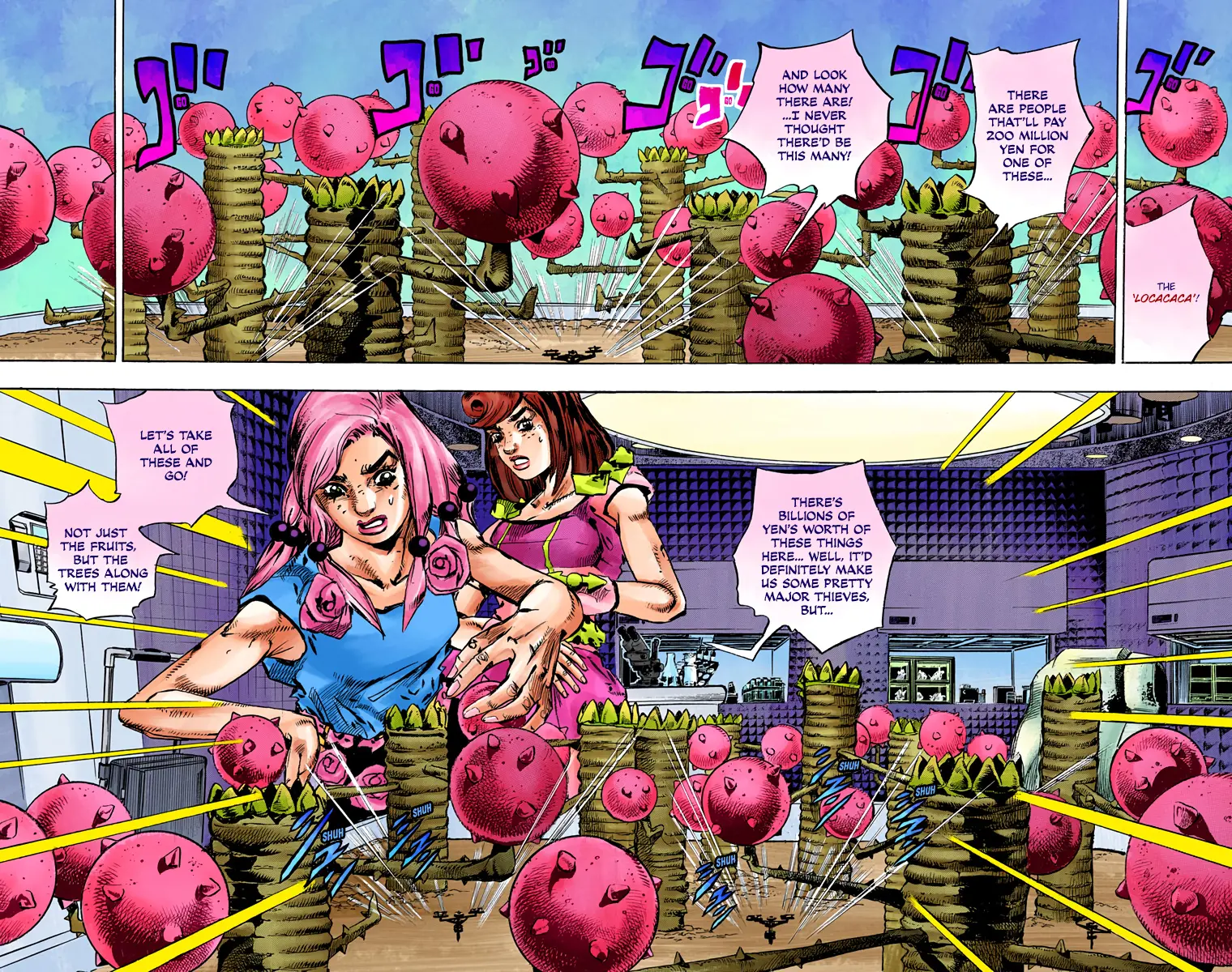 JoJo's Bizarre Adventure, Part 8: JoJolion Colored Manga β Chapter 82 β Page 3