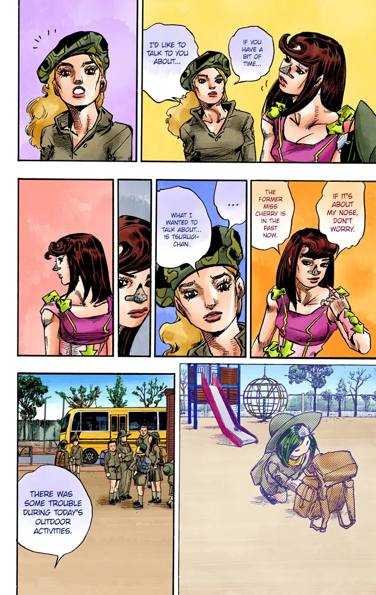 JoJo's Bizarre Adventure, Part 8: JoJolion Colored Manga β Chapter 83 β Page 35