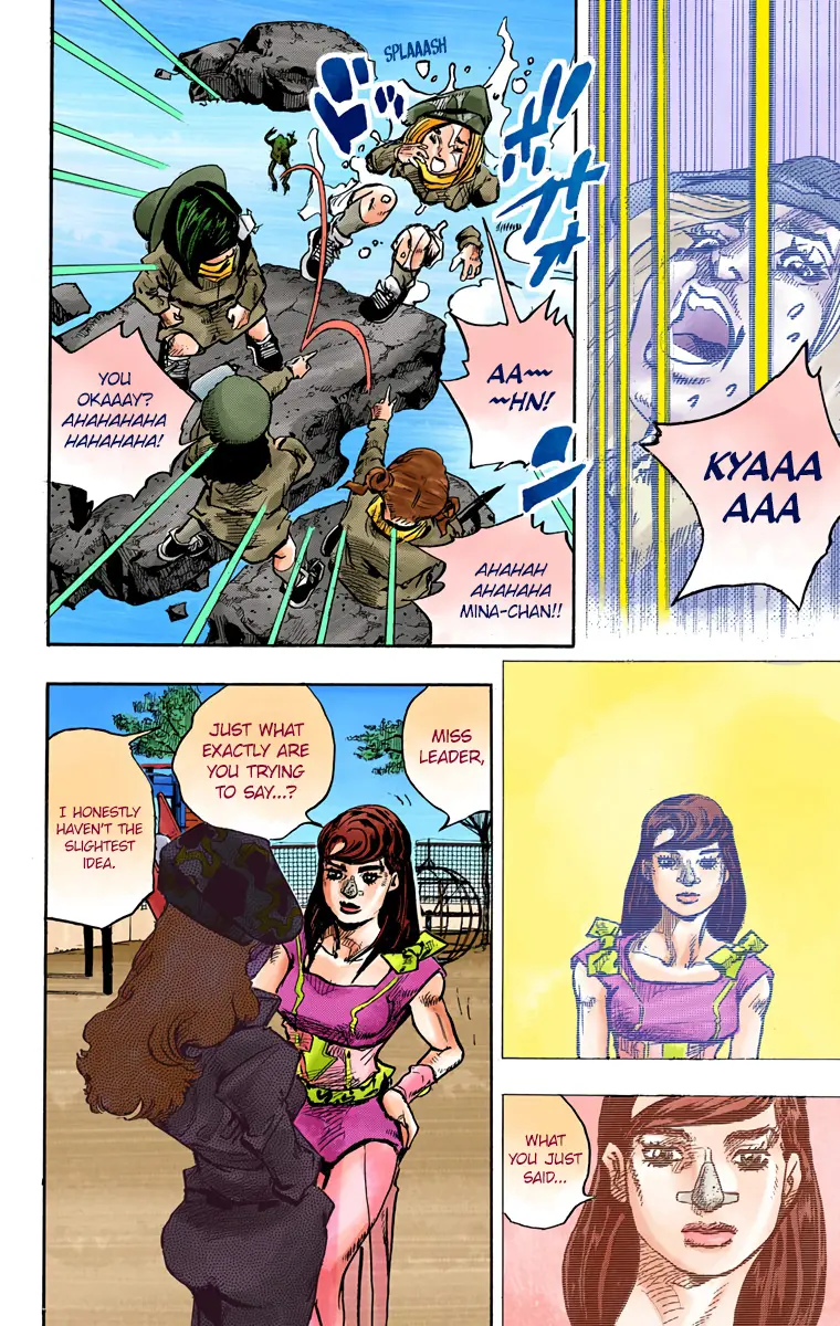 JoJo's Bizarre Adventure, Part 8: JoJolion Colored Manga β Chapter 83 β Page 39