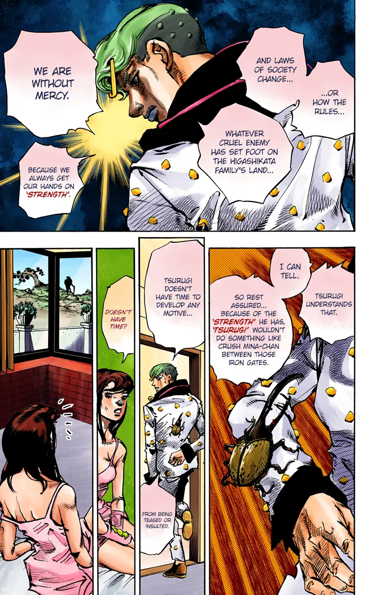 JoJo's Bizarre Adventure, Part 8: JoJolion Colored Manga β Chapter 85 β Page 12