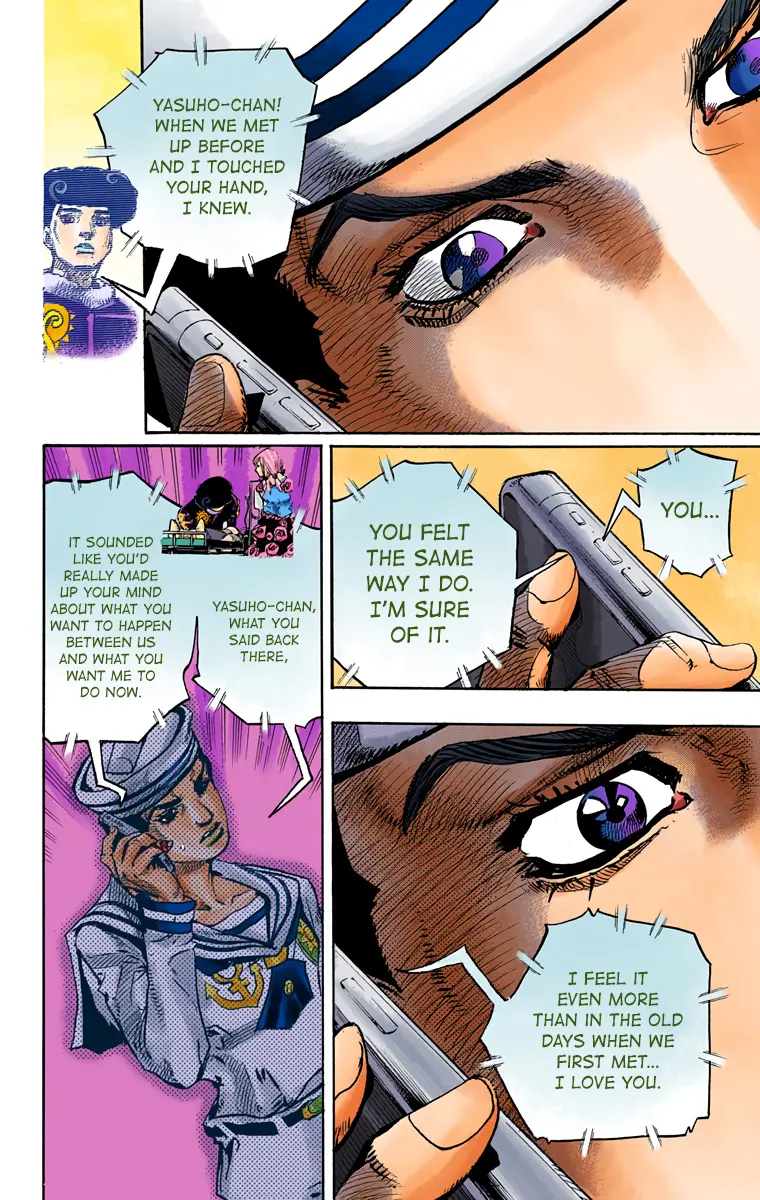 JoJo's Bizarre Adventure, Part 8: JoJolion Colored Manga β Chapter 85 β Page 34