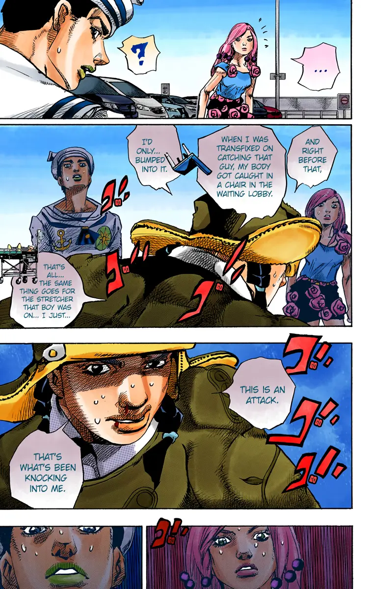 JoJo's Bizarre Adventure, Part 8: JoJolion Colored Manga β Chapter 85 β Page 37