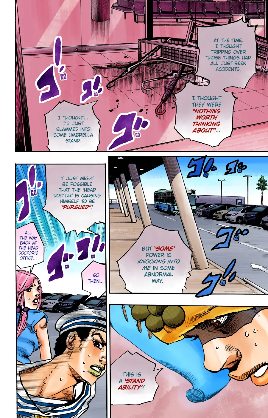 JoJo's Bizarre Adventure, Part 8: JoJolion Colored Manga β Chapter 86 β Page 4